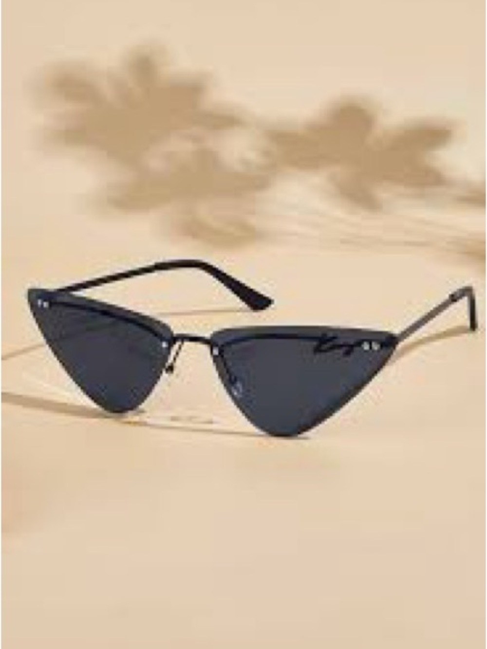 KENZO  Black Cat-Eye Women's Sunglasses